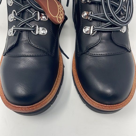 Mia Regis-SH Black Malta Lace-up Boot - Picture 8 of 13